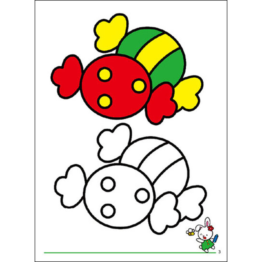 宝宝涂色3-4岁 (套装共2册)(邦臣小红花出品)