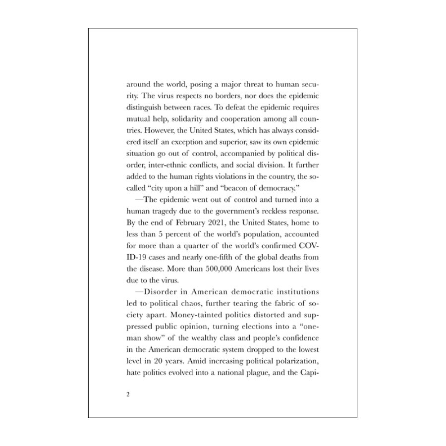 Human Rights Violations in the United States 2020