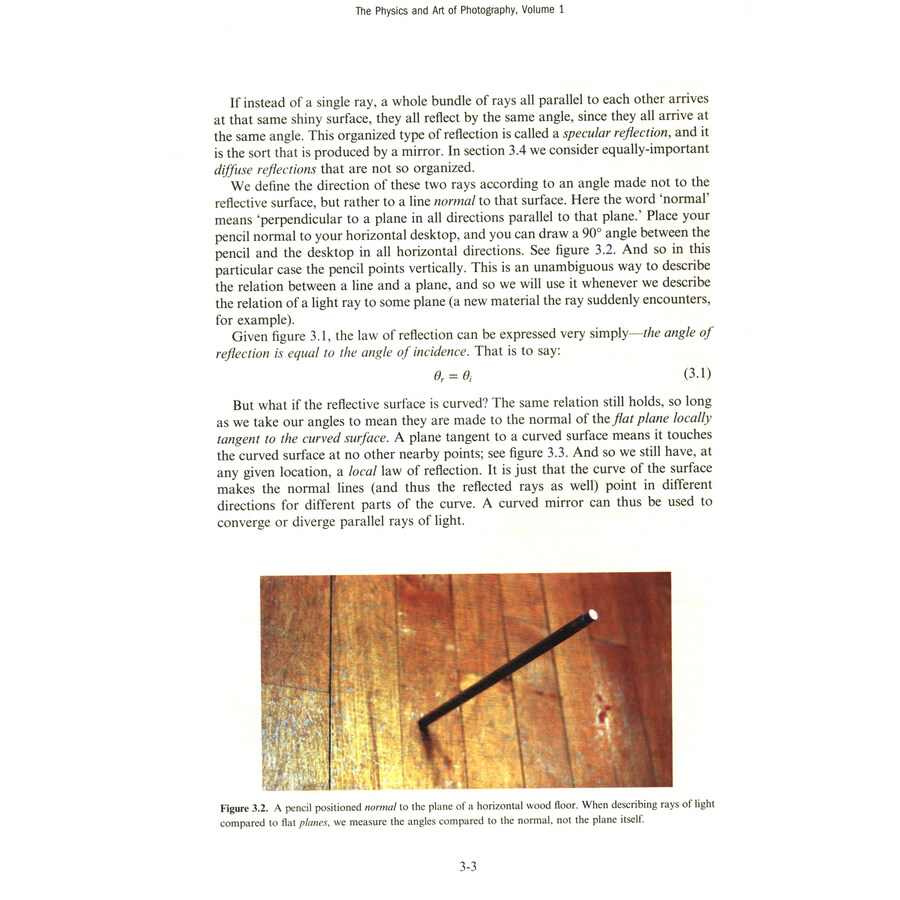 The Physics and Art of Photography Volume 1 Geometry and the Nature