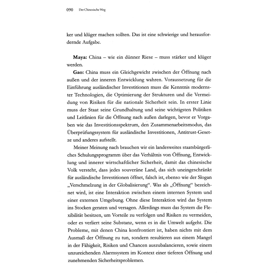 Sample pages of Der chinesische Weg - Interviews mit fuhrenden chinesischen Akademikern (ISBN:9787119123431)