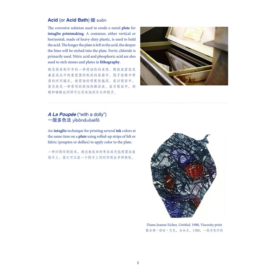 A Glossary of Printmaking Terms