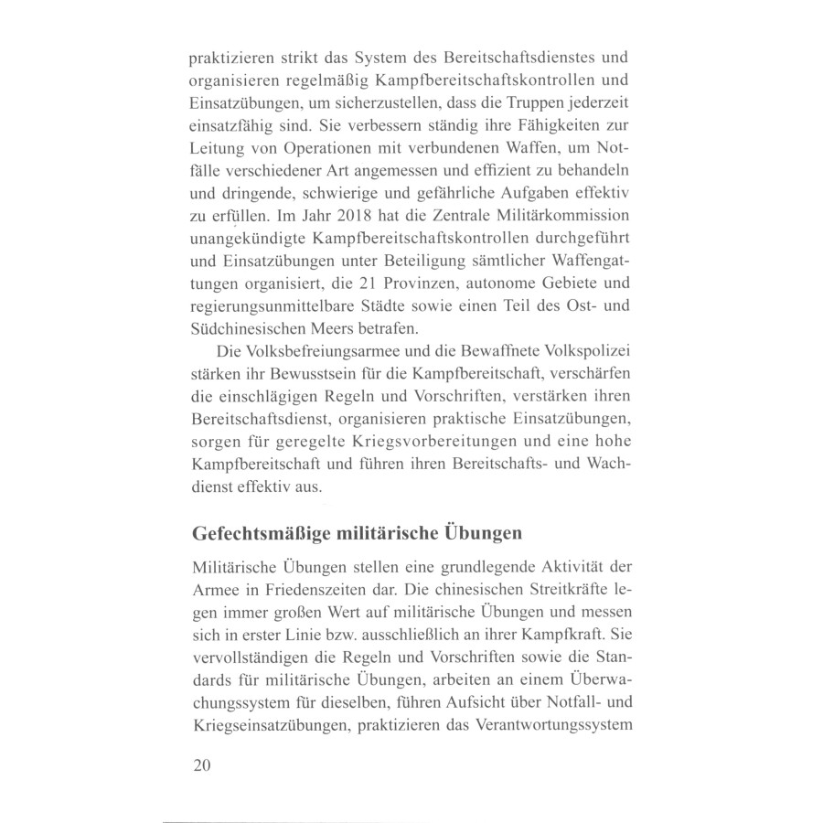 Sample pages of Chinas Landesverteidigung im neuen Zeitalter (ISBN:9787119119298)