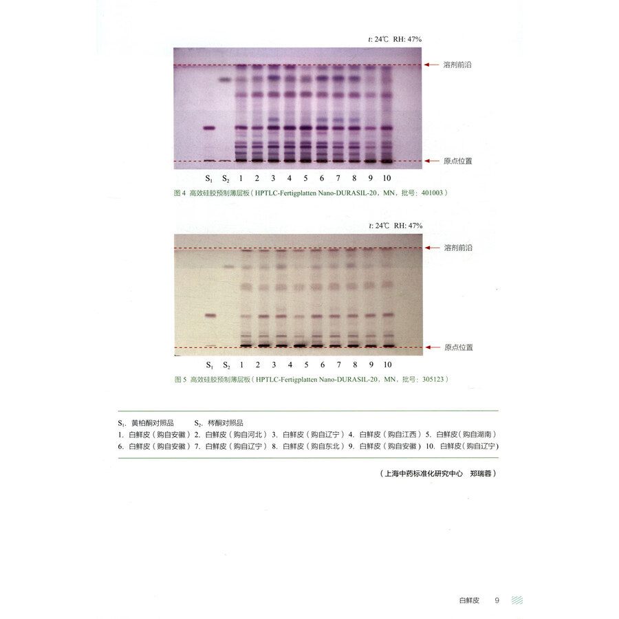Sample pages of TLC Atlas of Chinese Crude Drugs in Pharmacopoeia of the People's Republic of China Vol 3 (ISBN:9787521411928)