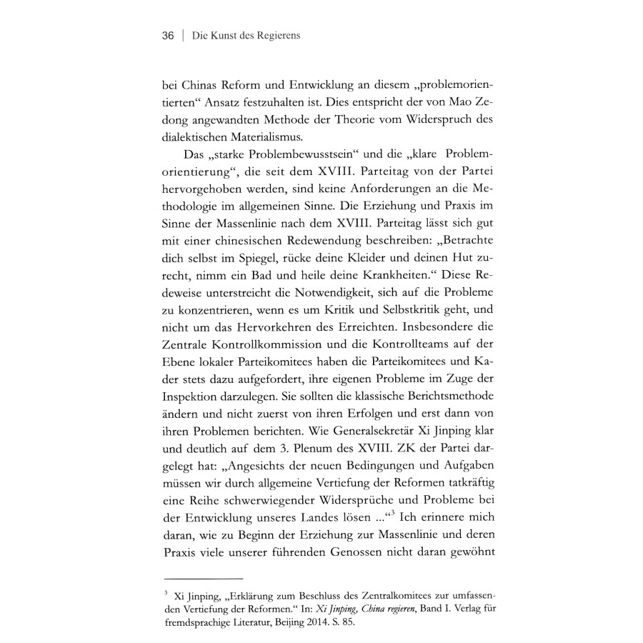 Sample pages of Die Kunst Des Regierens: Ein Wichtiges Thema Chinas (ISBN:9787119119847)