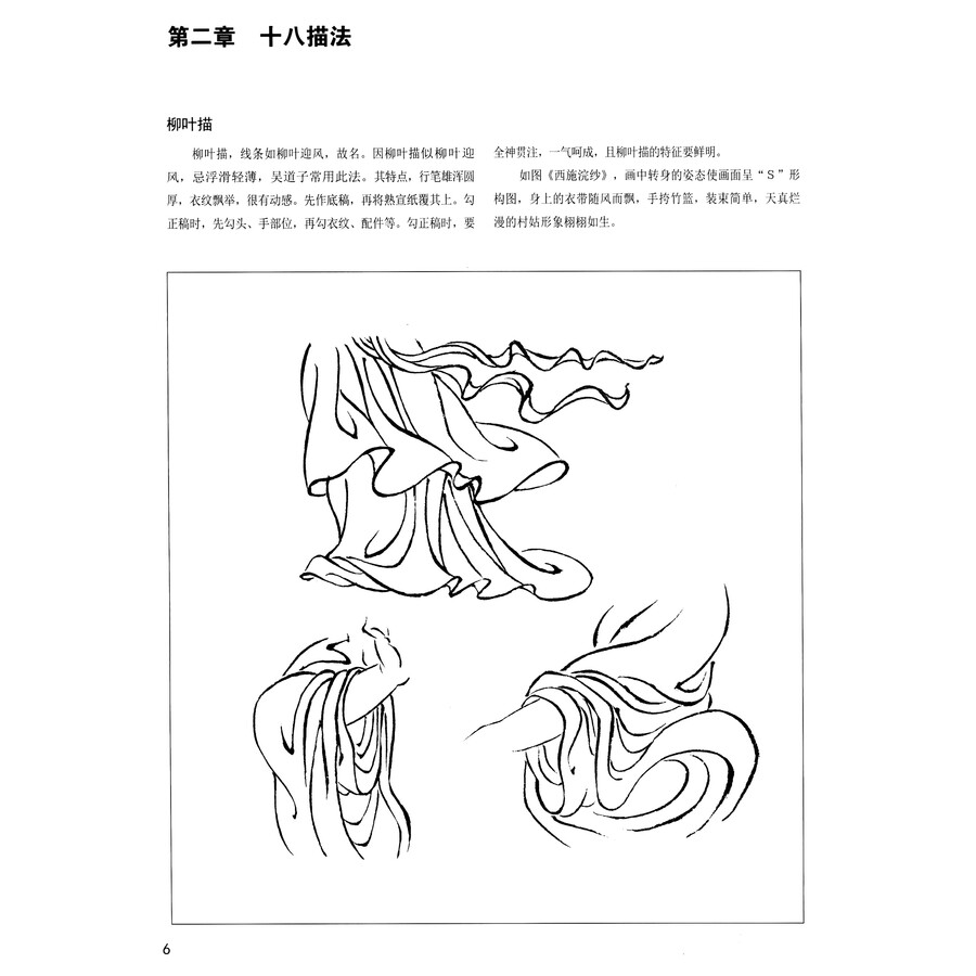 绘画 国画技法 中国画十八描法