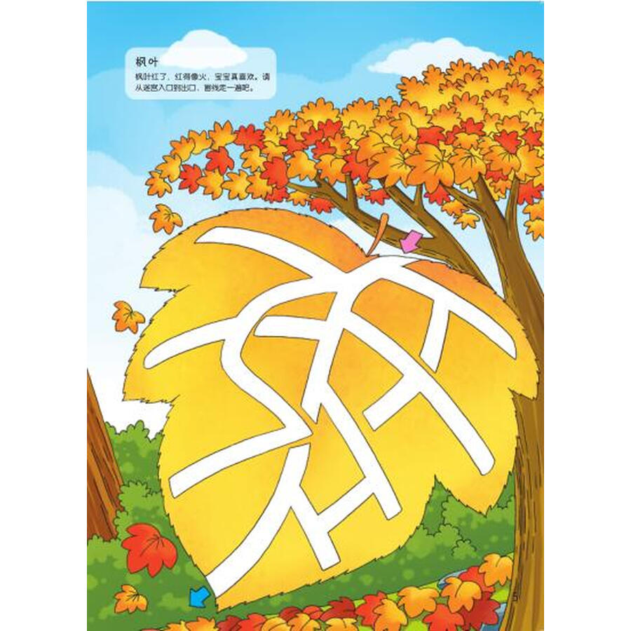 熊啾啾益智游戏书 走迷宫4-6岁