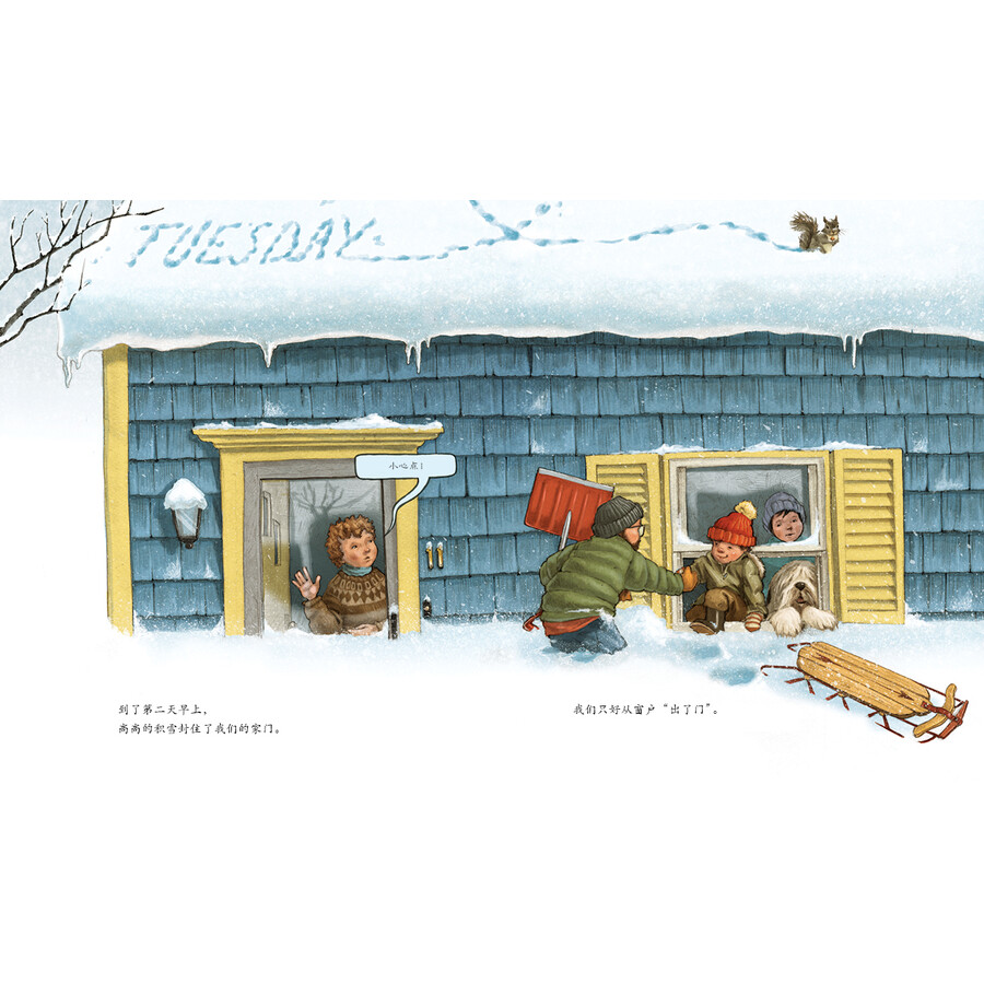 童书 绘本 奇想国童书(everafter books) 大暴雪