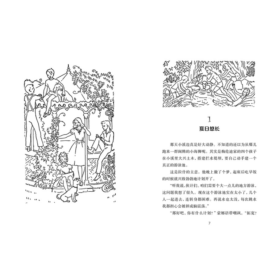 不老泉系列18:四姐弟的新兄弟(麦克米伦世纪童书馆)