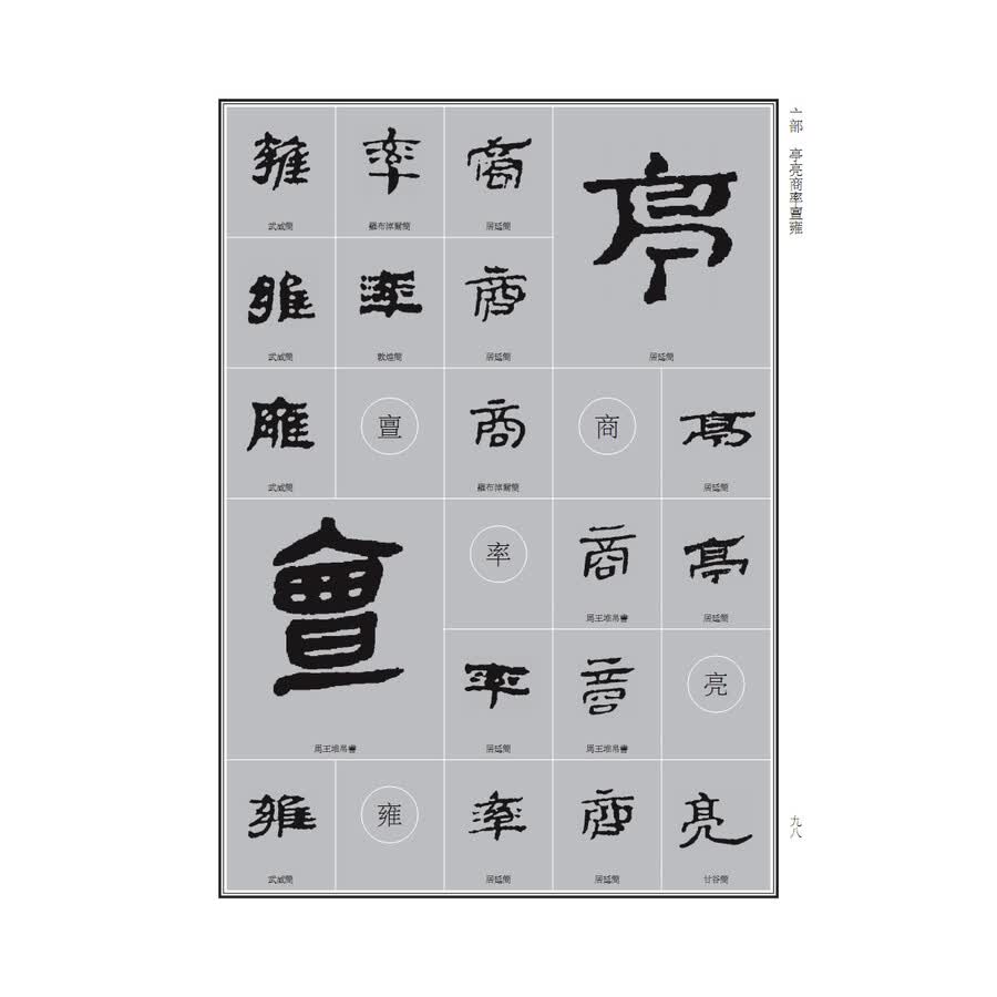 中国书法大字典---汉简隶书大字典