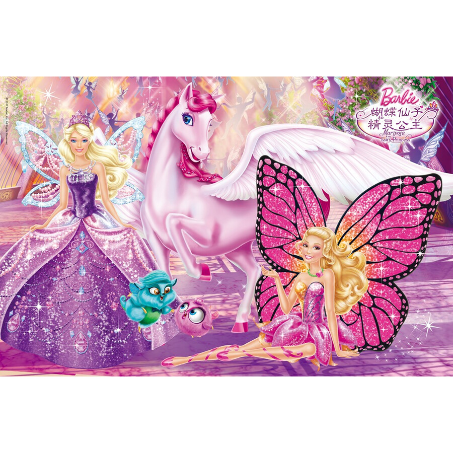 芭比电影特辑30 蝴蝶仙子与精灵公主