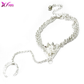 鸿钧 2017新款银手链诛仙青云志碧瑶明星同款