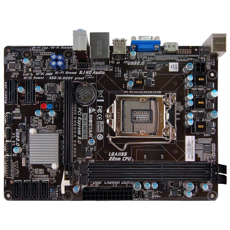 映泰(biostar) hi-fi h61s3主板(intel h61/lga1155) 自营