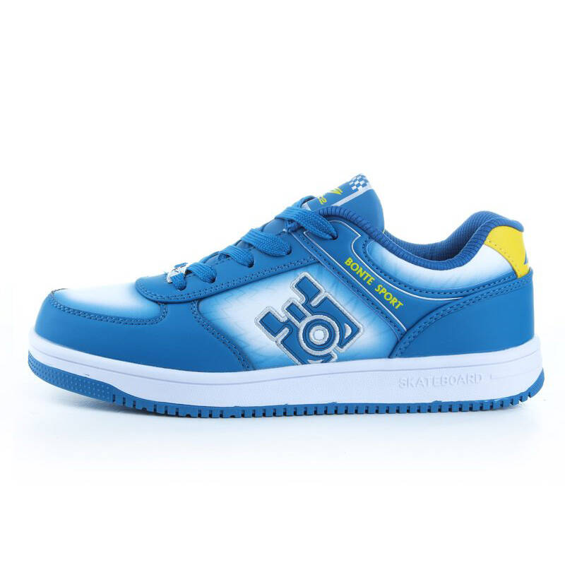 邦特bangte2013秋季男士休闲板鞋 时尚简约潮流低帮运动鞋板鞋 蓝色