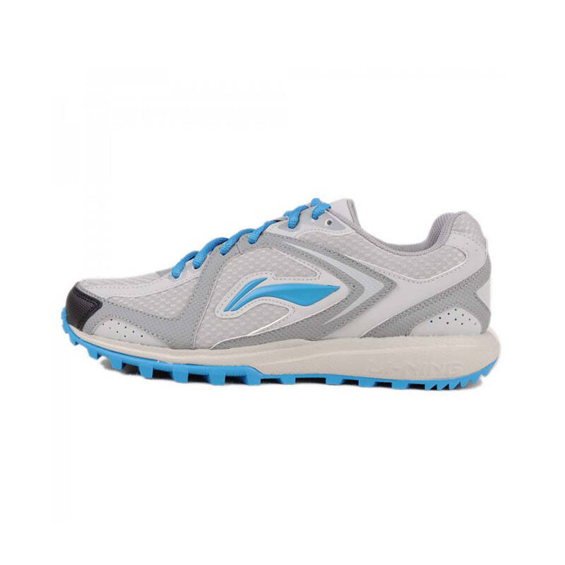 李宁lining 男子 野外跑鞋 ardg009-1 冷灰8c/甲基蓝 47.