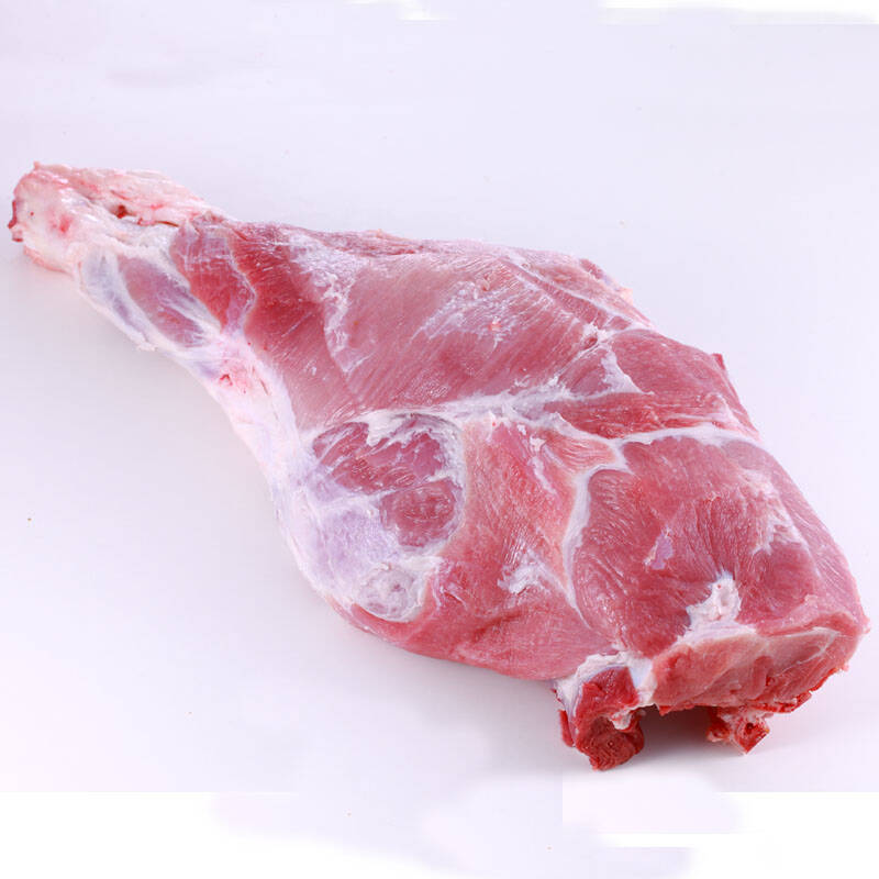 苏食 淮河特产冷链运输冷鲜淮黑猪肉 红条整后腿