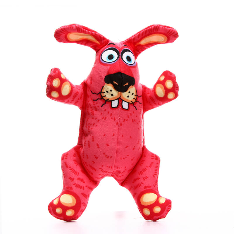 悠派 菲凯 宠物帆布发声玩具 红板牙兔 - 京东触屏版