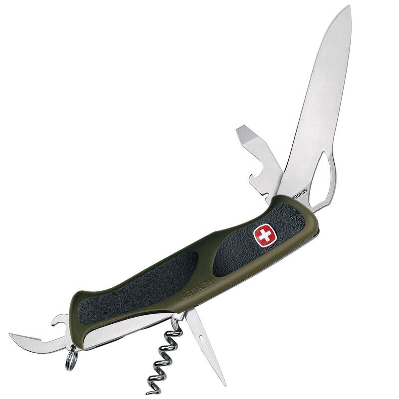 威戈wenger 瑞士军刀 新骑士系列 rangergrip 61.823.x af.1.077.061.