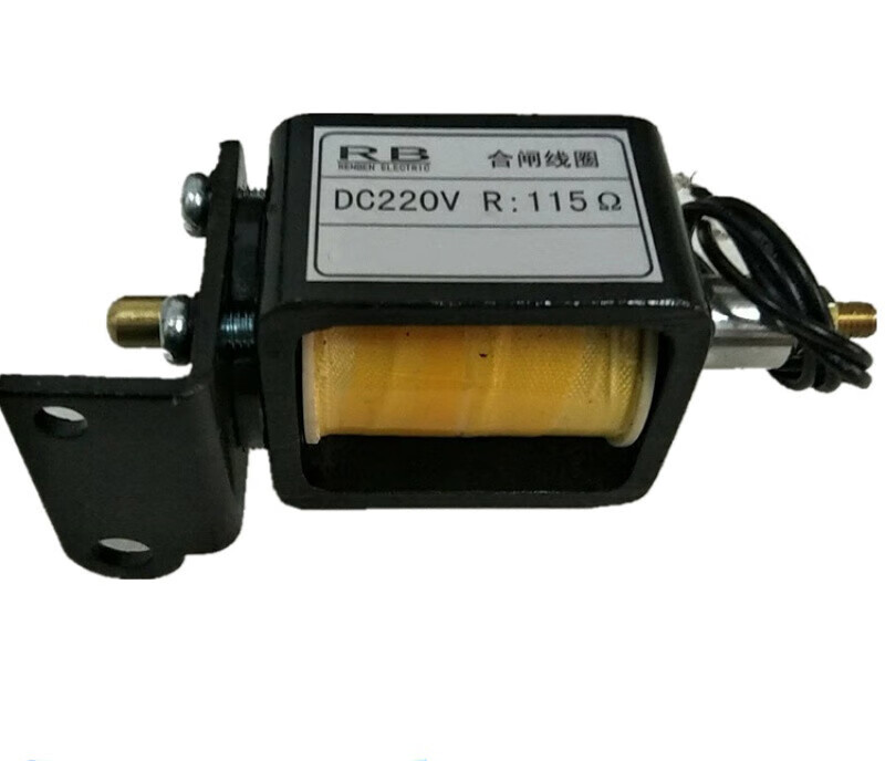 琥嘉适用ct19分合闸线圈dc220v 115欧 180欧 ct19b分合闸电磁铁106欧