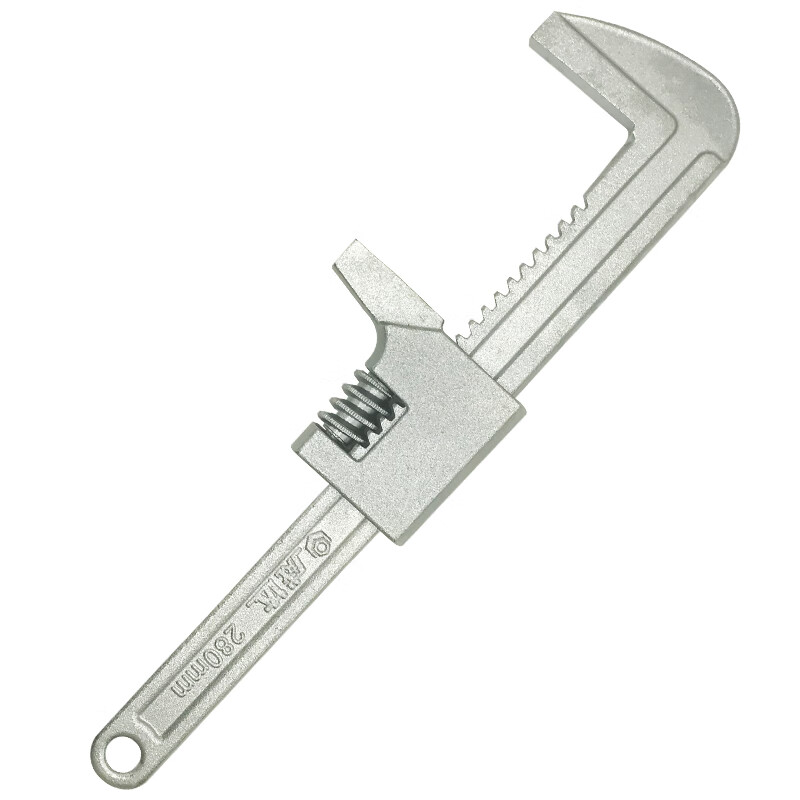 汽车扳手 f扳手 大开口活动扳手 多功能直角活扳手下水器管道 9寸长