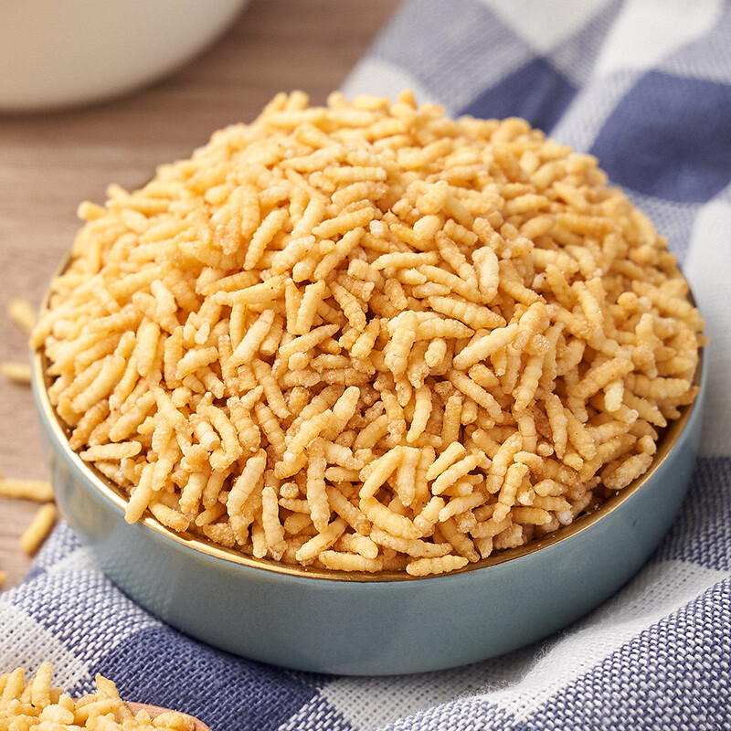 泰国风味炒米500g大罐装好吃的膨化食品散装零食小吃风味炒米净重2斤