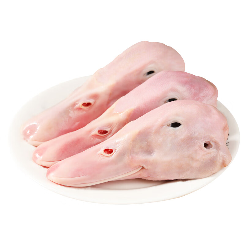 鸭头生冷冻新鲜生鲜鸭货冷冻生鸭头鸭肉麻辣鸭头零食干锅 鸭头6斤