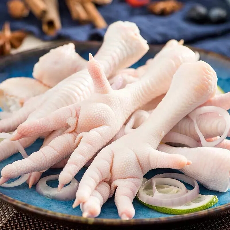 新鲜活杀鸡爪原味大鸡排鸡大胸鸡翅根爆炒烧烤火锅食材青封铭鸡爪2斤