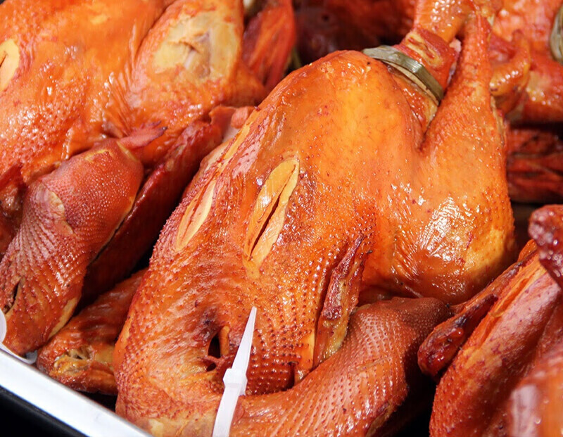 熏鸡正宗沟帮子尹家熏鸡烧鸡整只鸡非真空包装850克包 【散装发货】