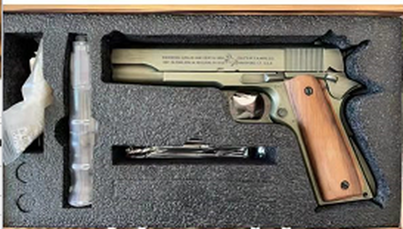 zy1战鹰m911原厂战鹰系连发可拆卸模型自动挂机回膛男孩玩具半自动