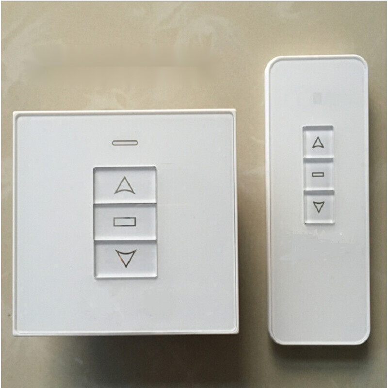 86电动幕布升降开关电动天窗控制器电动窗帘开窗器控制开关 双路220v