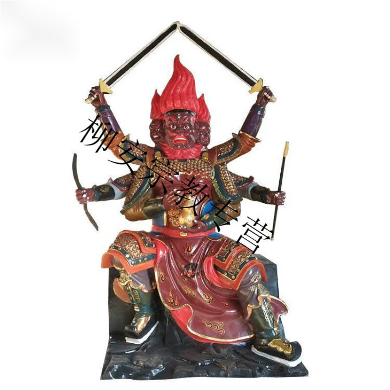 马王爷神像掌管农业牛神马祖爷虫王苗王塑像水草马明王神像 2.