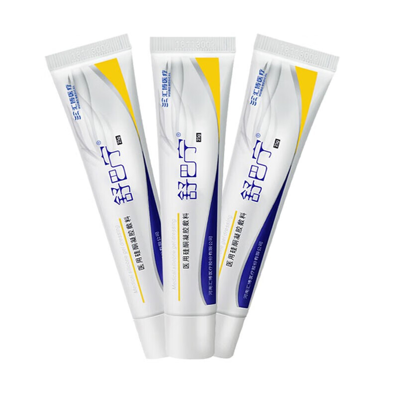 舒巴宁 医用硅酮凝胶敷料 25g/盒 抑制体表外伤烧伤手术增生性疤痕 舒