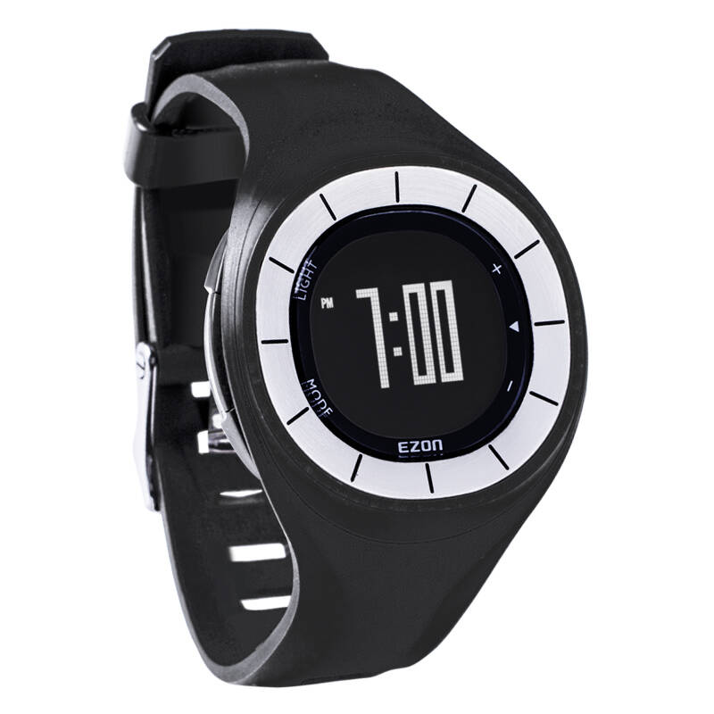 ezon宜准电子表运动腕表多功能户外跑步表男测距计步防水手表包邮