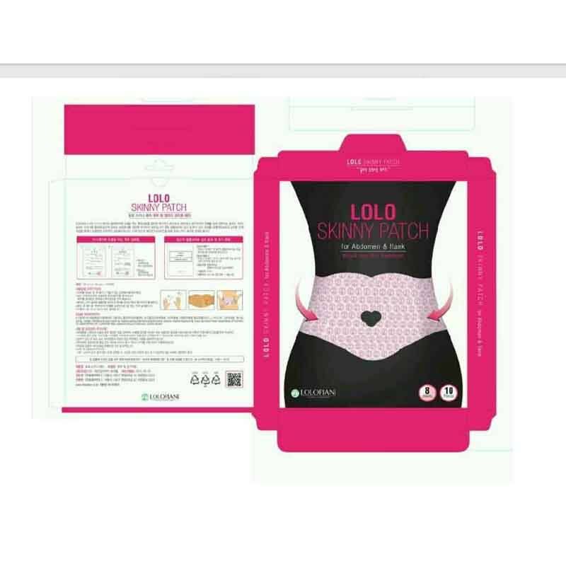 韩国lolo小蛮腰贴附腰带型瘦身贴大肚子贴10片