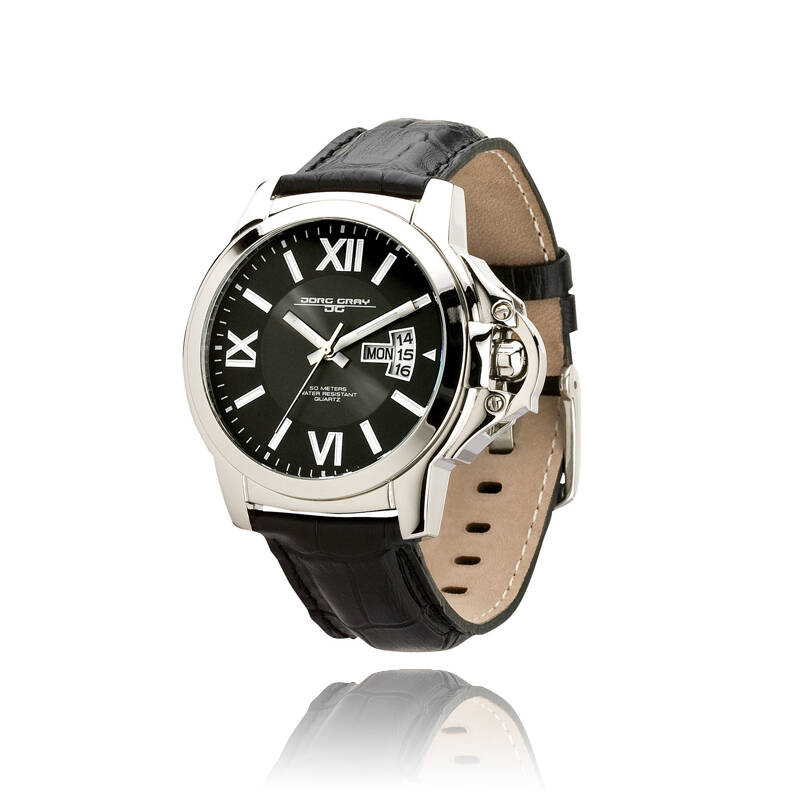 格雷(jorg gray) 美国总统奥巴马代言 纪念款 气质非凡 男士皮带手表