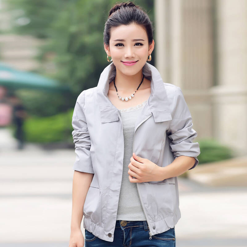 米诺熙 2014韩版新款春秋装少女装外套帽衫上衣女式卫衣休闲运动长袖