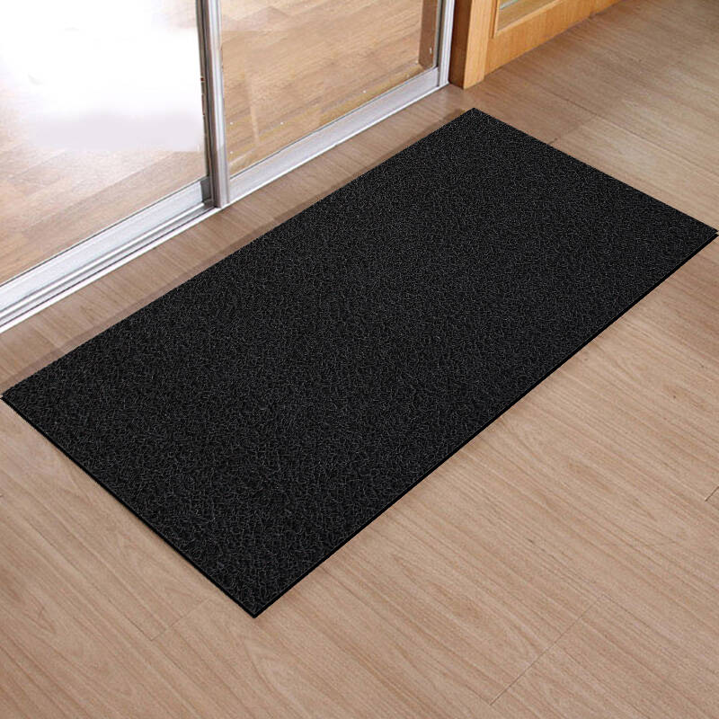 3m丝圈门垫 丝圈脚垫门垫环保舒适除尘耐脏 多功能diy车垫门垫 时尚黑