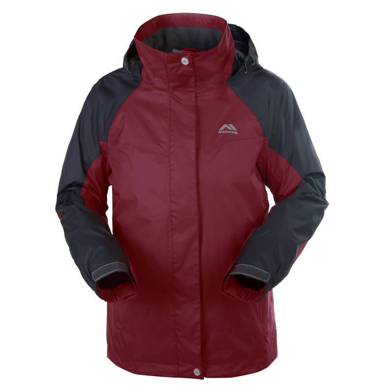 kolumb哥仑步户外男女情侣款两层压胶防风防雨冲锋衣 哥伦布10751
