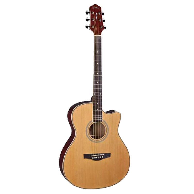 starsun星臣吉他 星辰dg220cx民谣木吉他40/41寸jita tg220c原木色