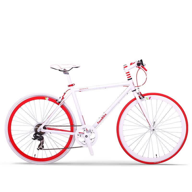 爱玛自行车facebike系列韩国酷飞车 禧玛诺变速系统 超轻便铝合金山地