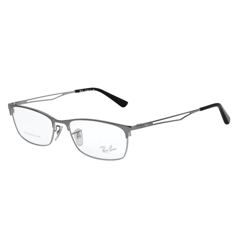 ray·ban/雷朋 眼镜 超轻全框男款眼镜架近视镜框配镜 rb6314d 枪灰色