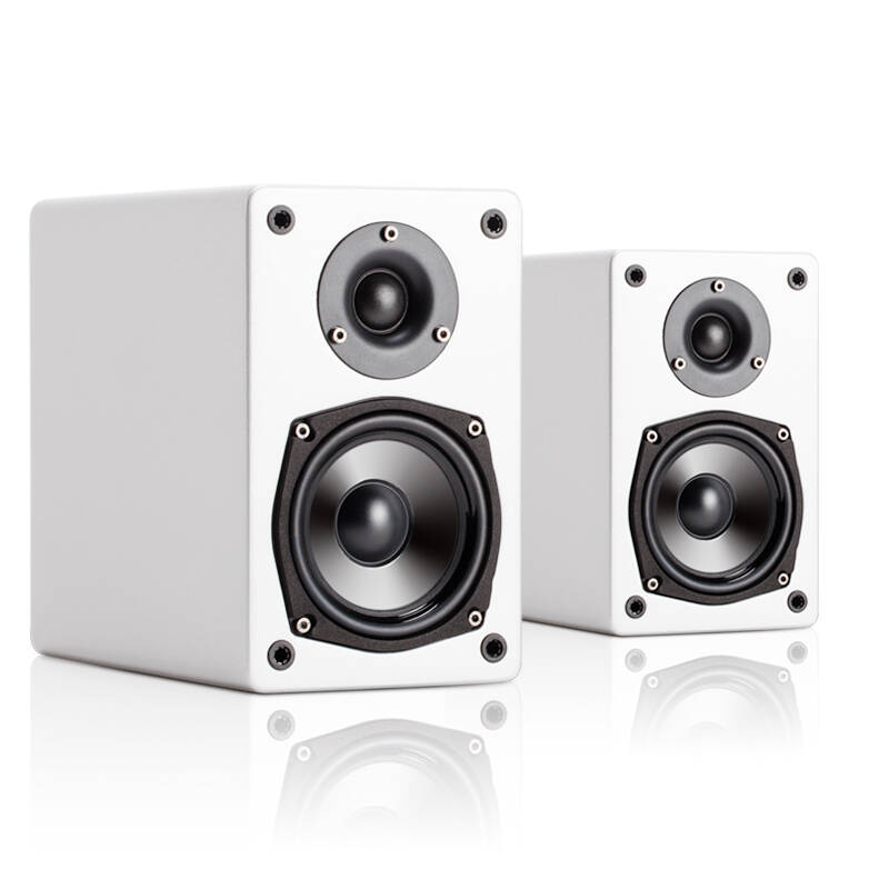 cav丽声fl2a书架音箱 家庭影院hi-fi发烧级监听音响钢琴漆外壳箱体