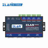 ZLAN 卓岚四串口服务器RS232/485/422转以太网modbus网关工业级5443A 不含配件电源