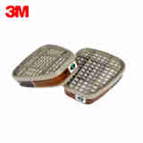 3M 6005滤毒盒防甲醛有机蒸气滤盒防工业粉尘 需要搭配面具使用 2个/包 6005CN防甲醛有机蒸汽