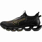 美津浓（MIZUNO）2025新款男士跑步鞋超轻透气减震稳定运动鞋慢跑鞋 Black-gold 42