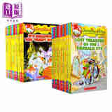老鼠记者1-10-20英文原版 Geronimo Stilton 20册全彩插图漫画 儿童冒险探险小说桥梁章节书 课外英语阅读