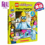 学乐 乐高拼接书 LEGO Minifigures Mix Match 儿童玩具书 英文原版