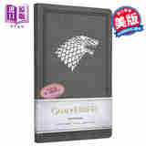 冰与火之歌笔记本：史塔克家族 英文原版 Game of Thrones: Stark 影视周边