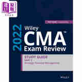 预售 Wiley战略财务管理集 Wiley CMA Exam Review 2022 Part 2 StudyGuide 英文原版 中商原版