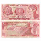 美洲-全新UNC 洪都拉斯纸币 1993-2016年 外国收藏套装 1伦皮拉 1994年 P-76 单张