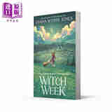 预售 巫术周 克雷斯多曼奇系列 第3部 Witch Week 英文原版 Diana Wynne Jones 奇幻魔法世界 畅销流行小说